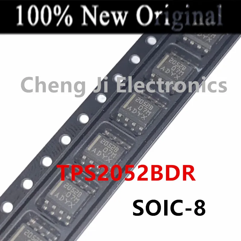 

10PCS/Lot TPS2052BDR 2052B 、TPS2053BDR 2053B 、TPS2054BDR 2054B New original current limiting distribution switch chip