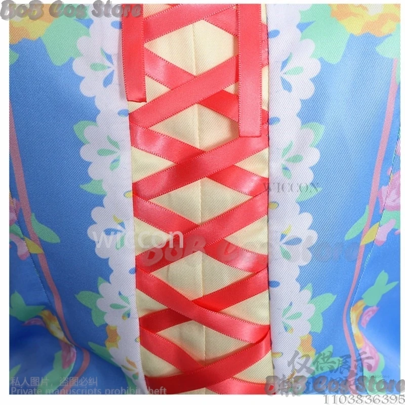 Kiriya Aoi Anime Aikatsu！Cosplay Kawai Japanese Idol Flower Dress Lolita Lovely Girl Uniform Wig Girl Woman Comic Con Customized