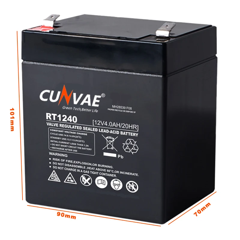 Vehículos Eléctricos recargables para niños, batería de 12V, 5Ah, 12V, 7Ah, 12V y 12Ah