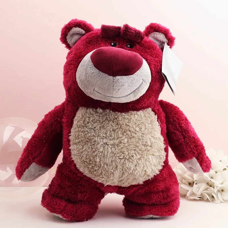 Kawaii Disney Toy Story 3 Lotso Peluche Stofftiere Bär Cartoon süße Puppe Anime Dinge Weihnachten Geburtstagsgeschenk für Kinder Freundin