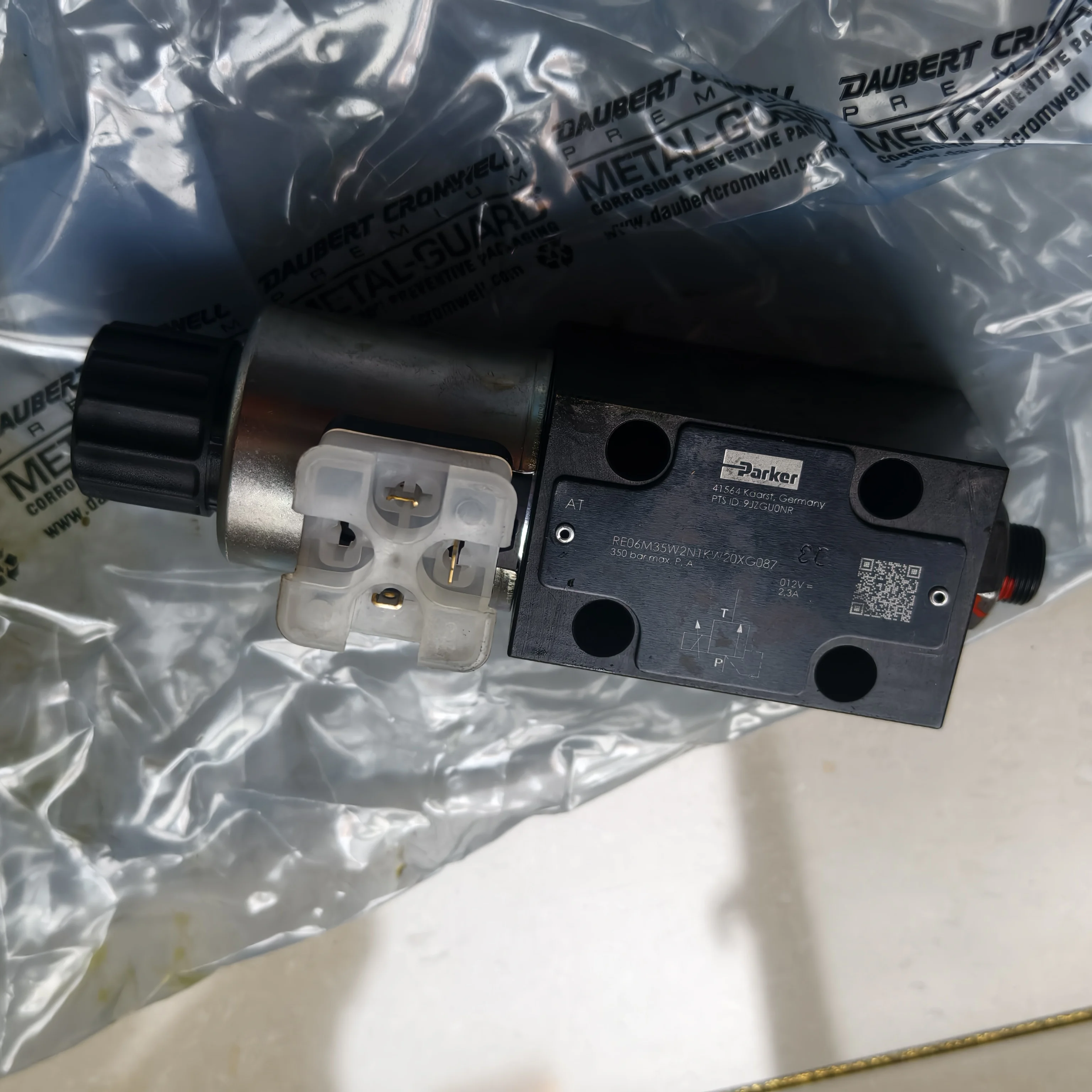 Direct Operated Proportional Pressure Relief Valve Series RE06M35W2N1KWXG087 Provides a Fast Response Time