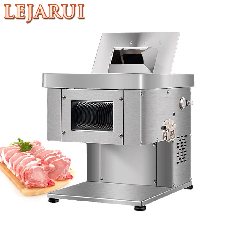 

Desktop Meat Cutter Machine For Pork Lamb Beef Chicken Breast Electric Meat Slicer