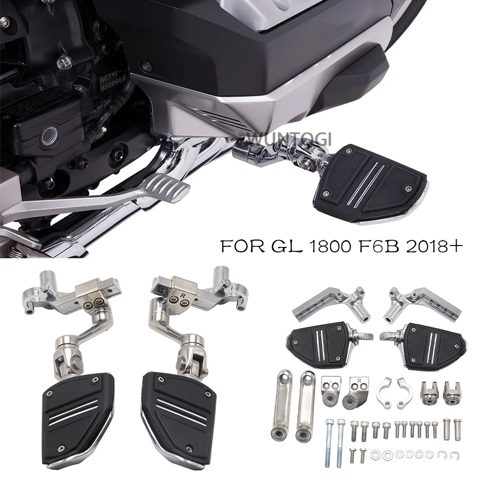 

GL1800 Accessories 3-Way Adjustable Highway Pegs - Compatible with For Goldwing GL 1800 Tour DCT F6B