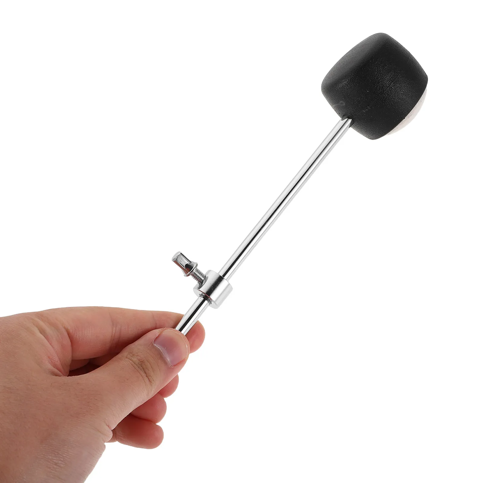 

Сменная головка для педали бас-барабана: прочный утяжеленный металлический фетровый молоток для более насыщенных звуков, аксессуар для барабанной установки