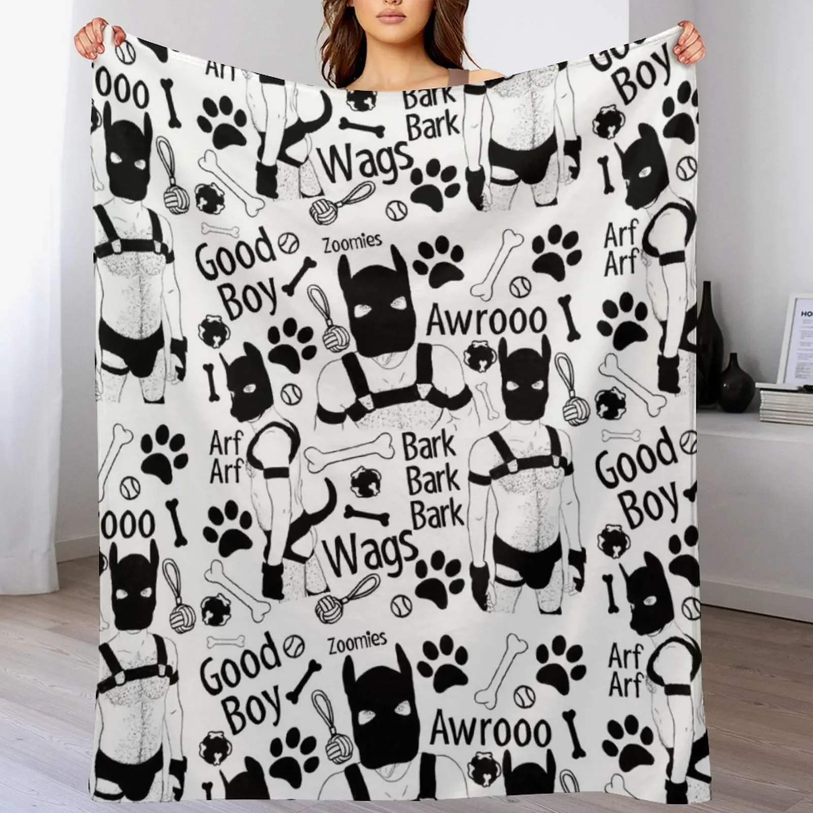 

Pup background Throw Blanket sofa bed Beautifuls Flannel Fabric Bed Blankets