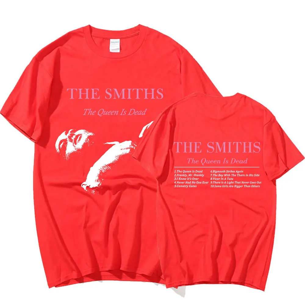 The Smiths The Queen Is Dead T Shirt 1980's Indie, Morrissey Oversized T-shirt Vintage Punk Rock Band T-shirts Streetwear Unisex image 5