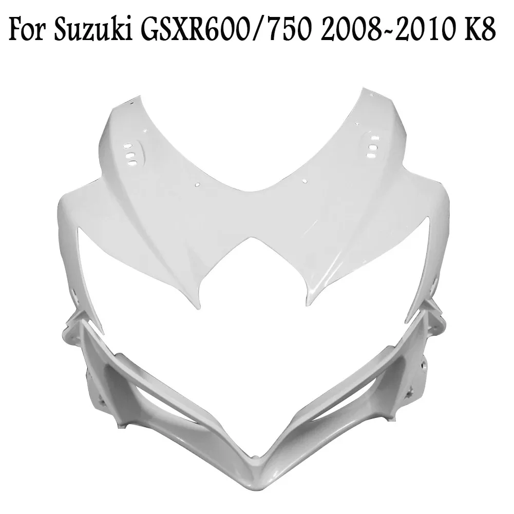 

New Unpainted Upper Front Cowl Nose Fairing For Suzuki GSXR600 750 2008 2009 2010