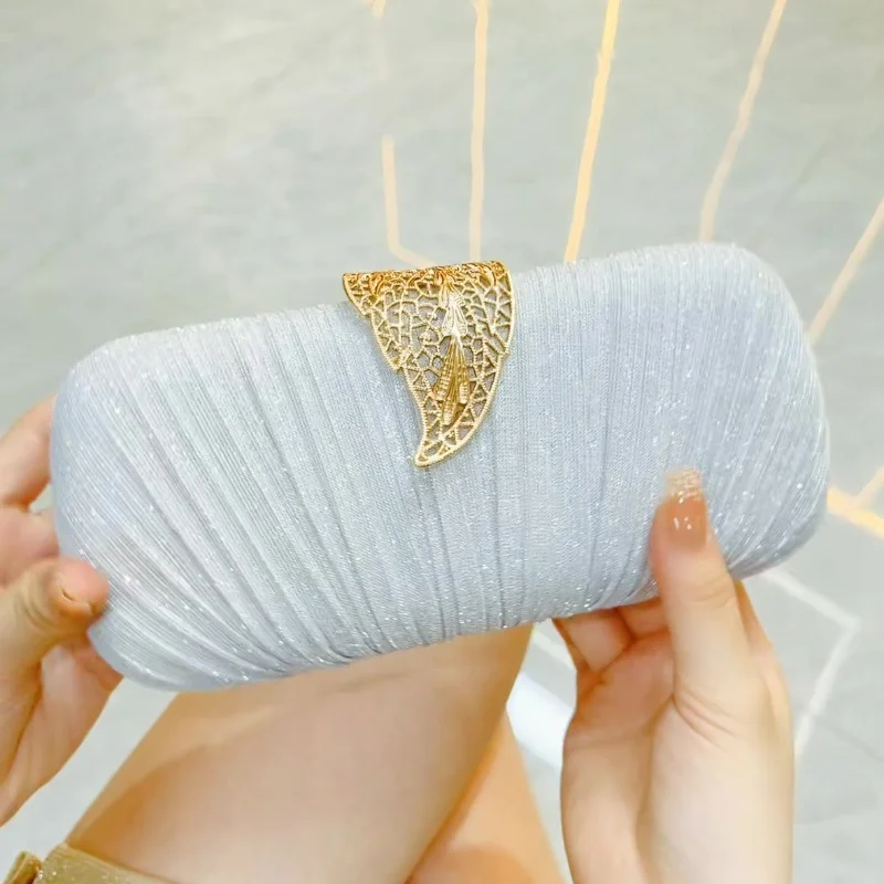 Легкие роскошные элегантные банкетные сумки, инкрустированные бриллиантами сумки Cheongsam Diamond, банкетная сумка знаменитостей, сумка через плечо на одно плечо