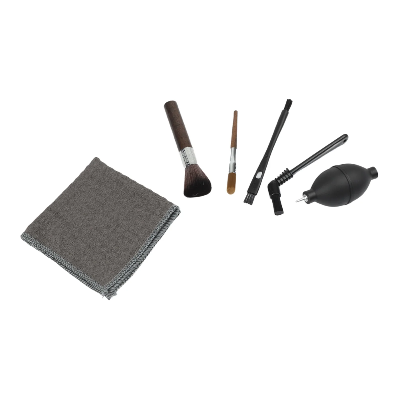 for Air Blower Coffee Brush Set Strong Fibers Brush Sturdy Nylon Bristles Waffle Weave Towel Angled Group Head Brush