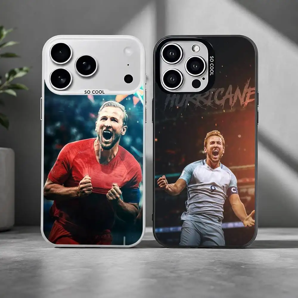 

Footballstar H-Harry Kane Silver Cover For Phone Case For iPhone 17,16,15,14,13,12,11 Plus,Pro Max,XS