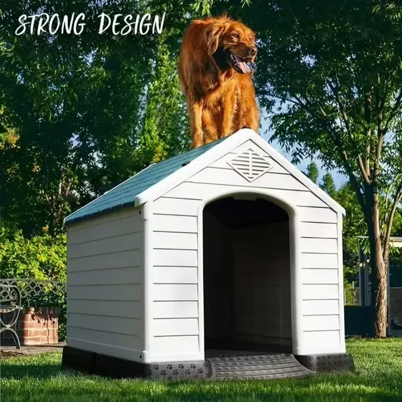 

Cheap And Fine Hot Sales Modern Outdoor Indoor Multi Size Plastic Pet Dog House With Elevated Floor And Air Vents For Small Medi