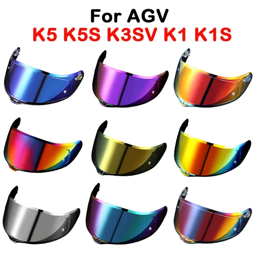 Lente de Casco para AGV K5 K5S K3SV K1 K1S Compact ST, visera para Casco de motocicleta, protector de parabrisas, accesorios para motocicleta, gafas Casco