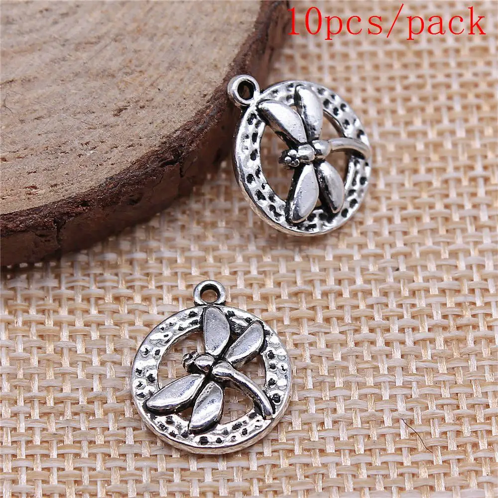 Dragonfly Charms For Jewelry Making DIY Pendants For Gift Bulk