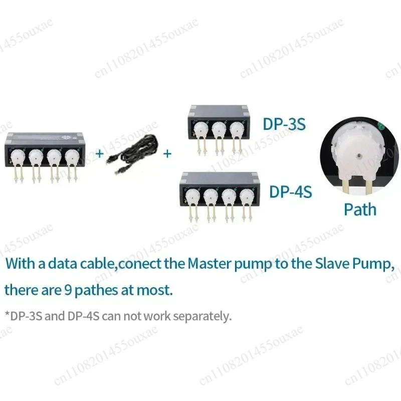 110-240V Automatic Coral Feeding Peristaltic Pump Jebao DP-2 DP-3 Quantitative Titration Dosing Equipment For Aquarium Tank