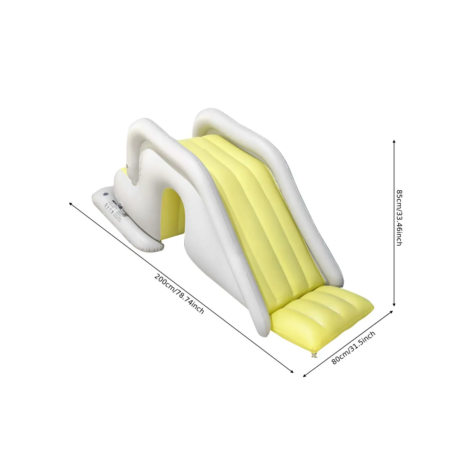 Inflatable Water Slide for Boys and Girls Easy Assembly for Park Indoor Lawn
