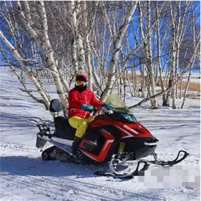 Electric Track Snowmobile Ski Resort Snowmobile Adult