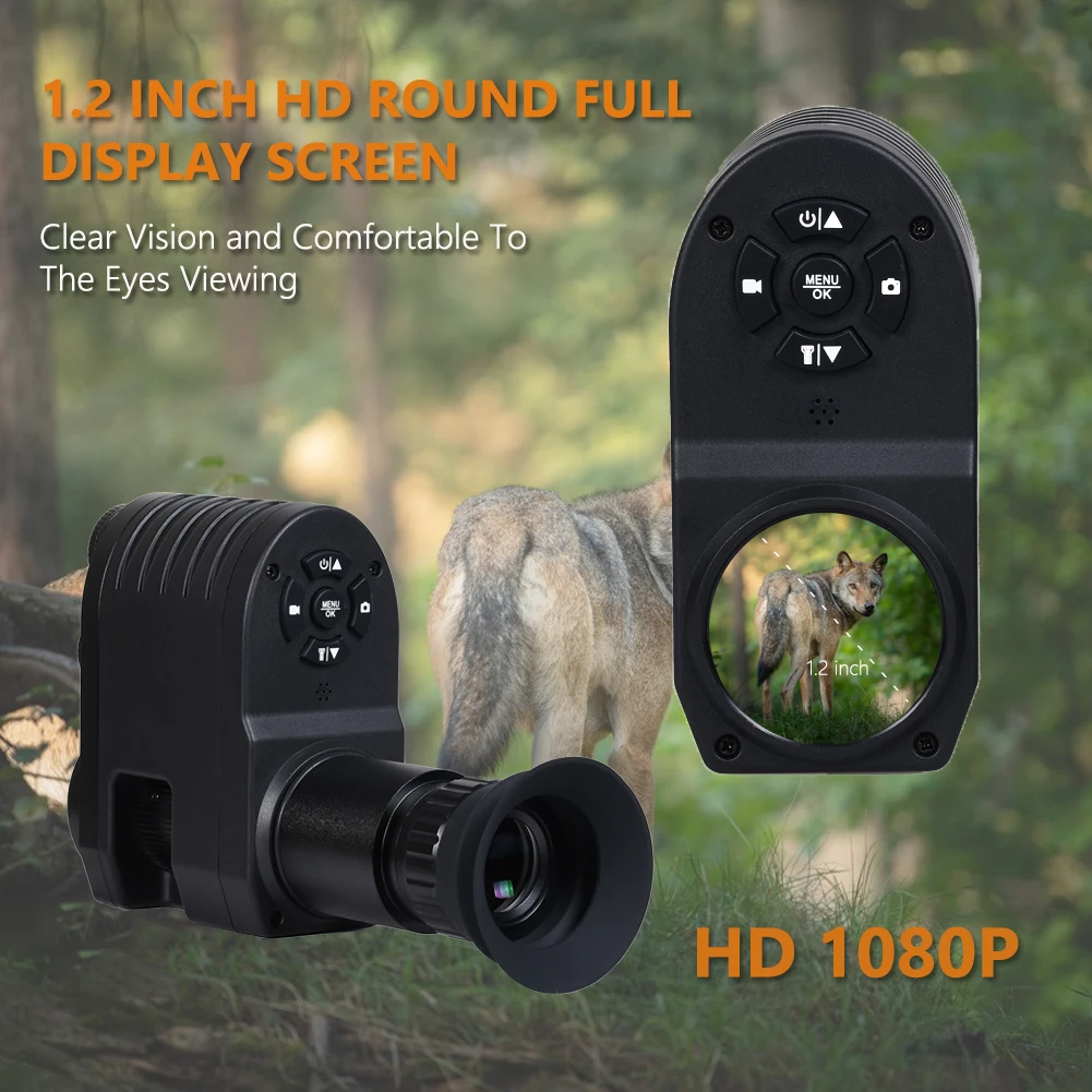 Megaorei 4 Night Vision Rifle Scope HD1080P Video Photo Record Hunting Optical Sight Camera 850nm Laser Infrared IR