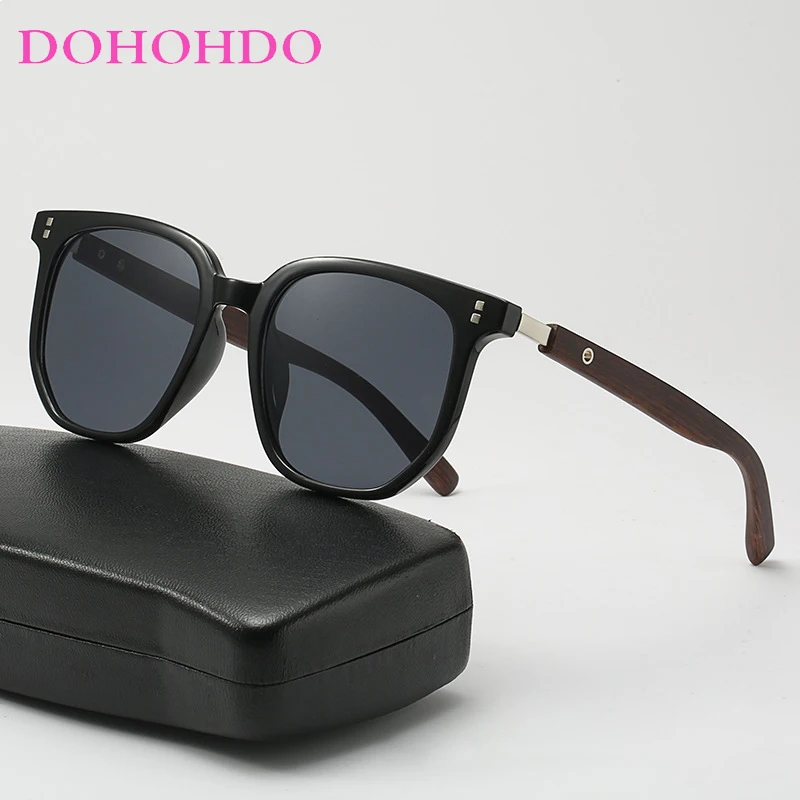 

DOHOHDO Square Retro Sunglasses For Men Fashion Vintage Glasses Women Trendy Shades Sonnenbrille Lunette De Soleil Homme Gafas