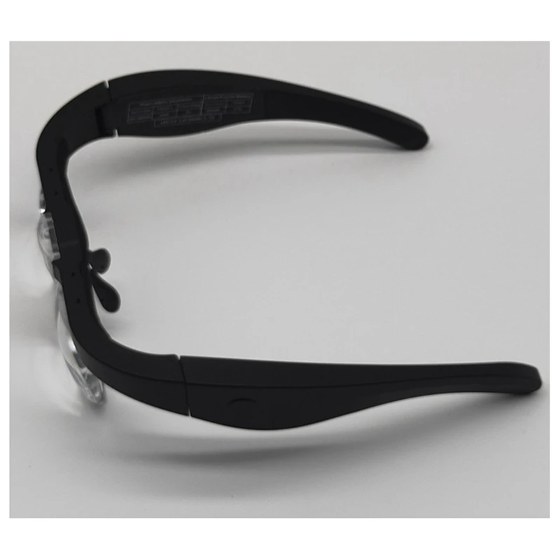 Akumulatorowa lupa na głowę z odłączanymi soczewkami 1.5X, 2.5X, 3.5X, 5X, odpowiednia do czytania na blisko - A42I