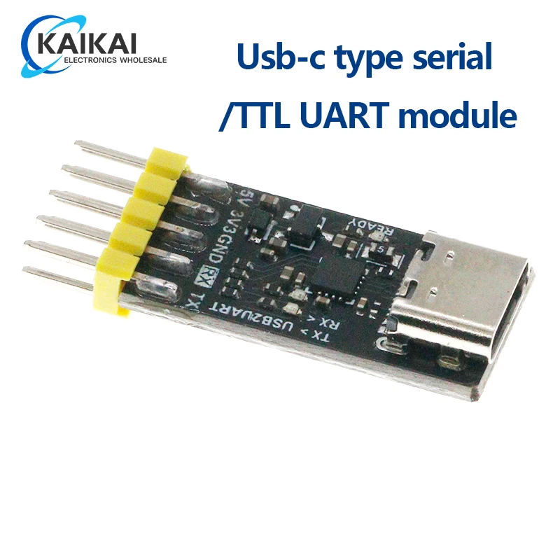 CH343P CH343 Type-C USB to Serial/TTL UART Module 3.3V 5V Switch Instead CH340