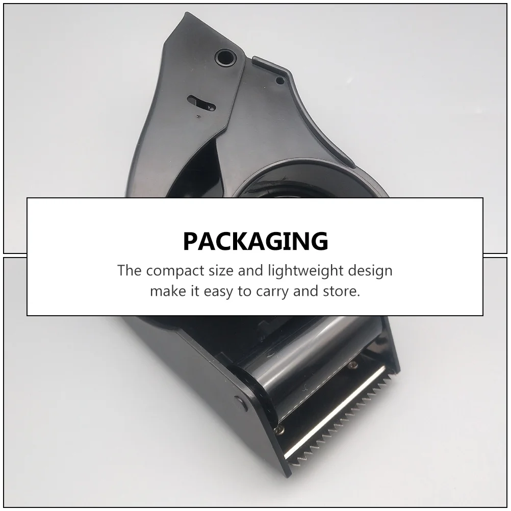 

2Pcs Lightweight Handheld Tape Cutter Plastic Frame Ergonomic Comfortable Grip Packaging Tape Dispenser