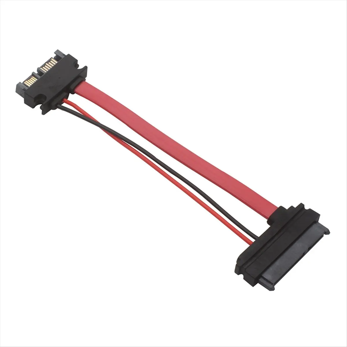 *X07A Laptop SATA 22P Public to Slimline 7+6SATA 13P Female Optical Drive Conversion 7+15 Hard Drive Female