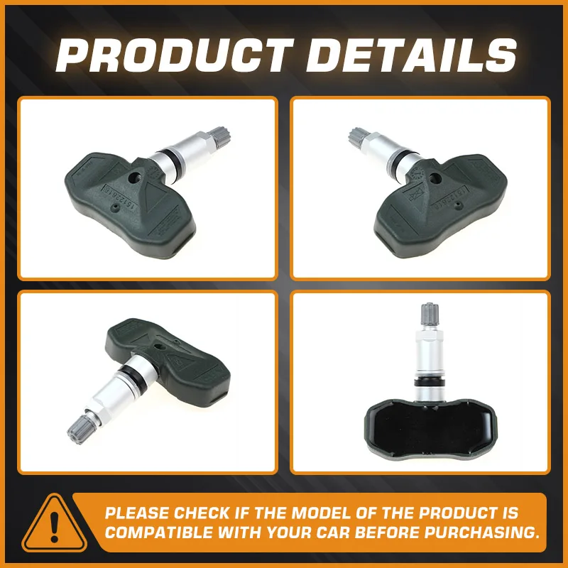 Car Tire Pressure Sensor TPMS For Chevrolet Colorado GMC Canyon 2003-2014 Hummer H3 H3T 2005-2012 Isuzu I-Series Pontiac Montana