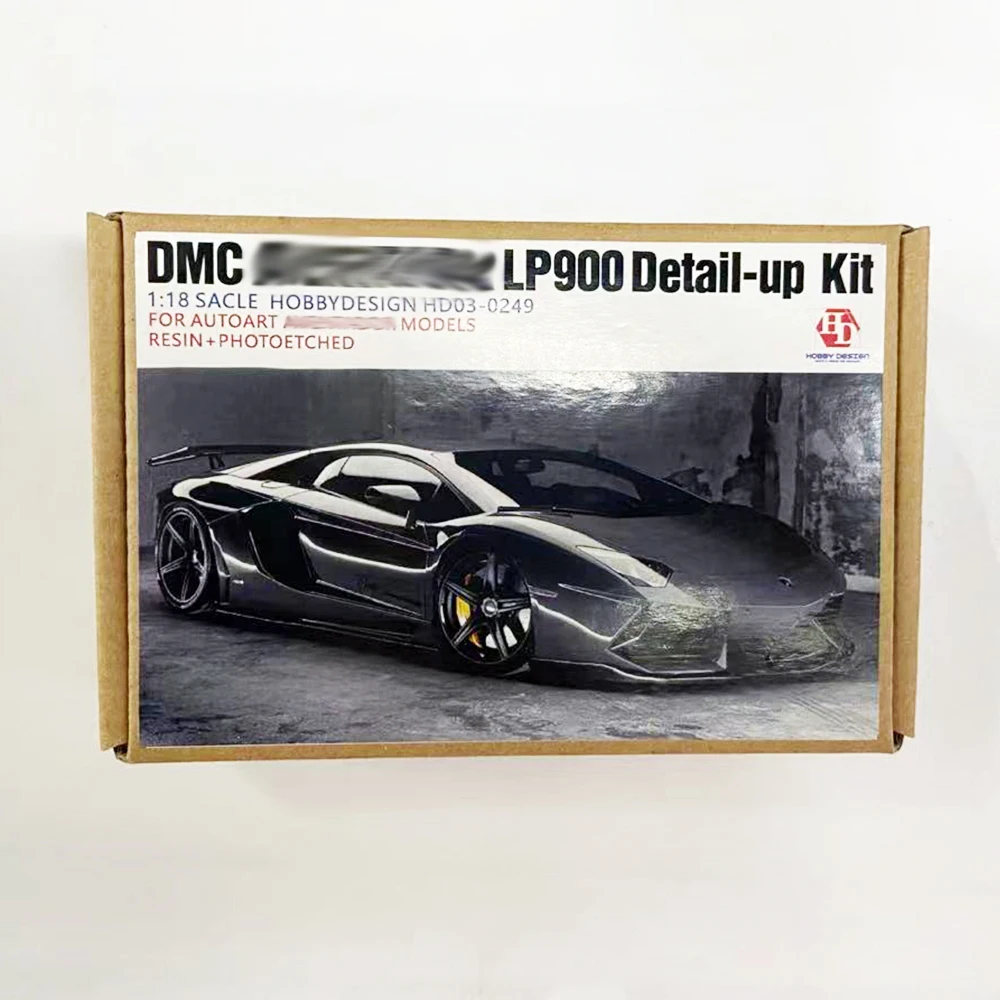 Hobby Design 1/18 HD03-0249 DMC LP900 Detail-up Set For Autoart  (Resin+PE) Model Car Modifications Hand Made