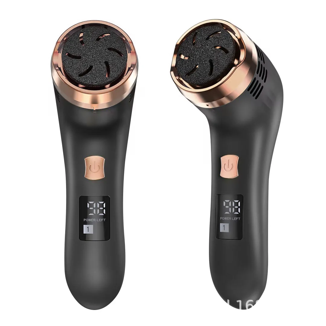 Electric Foot File with Battery Display Rechargeable Type-C Waterproof Anti Splinter Dead Skin Remover Pedicure Tool for Women