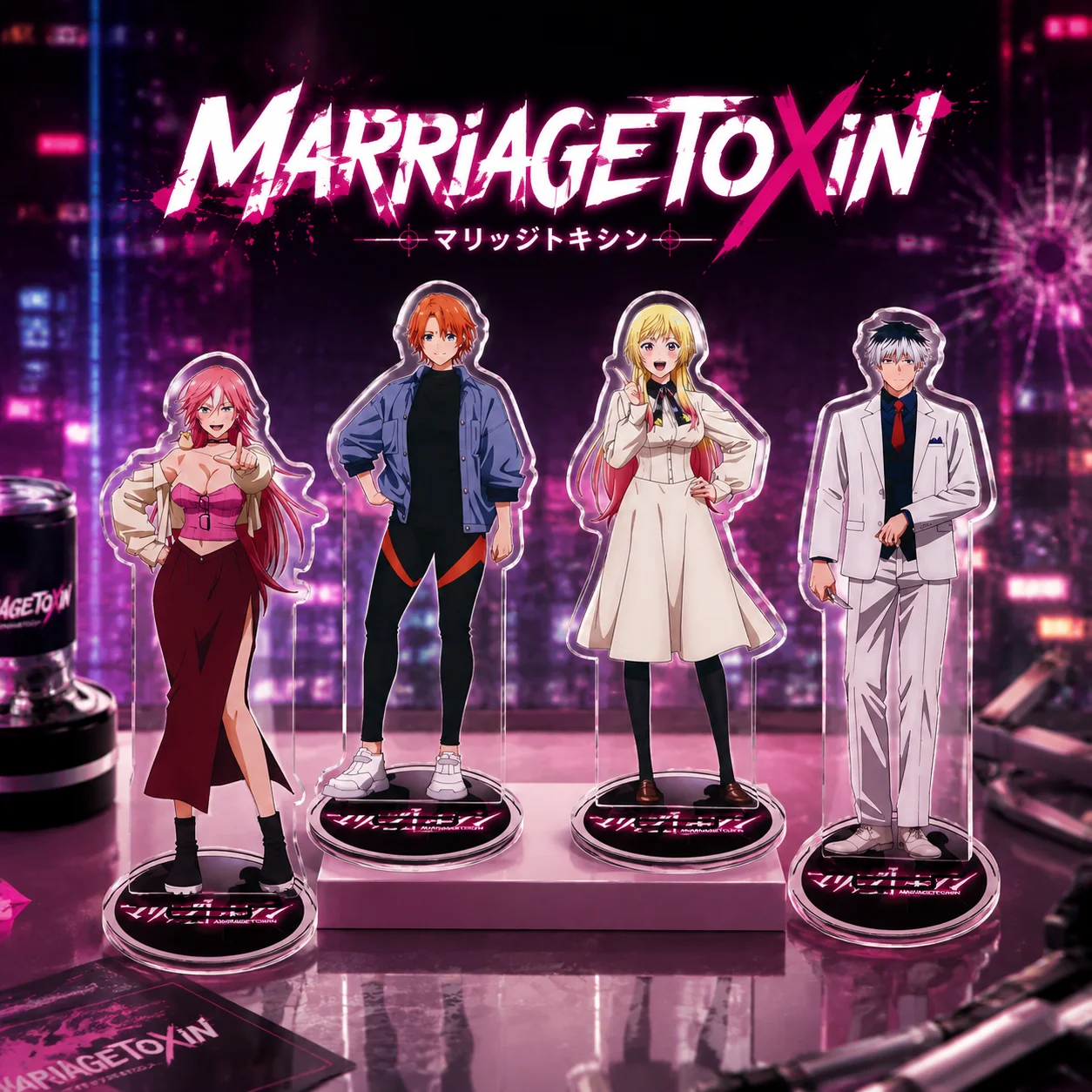 Anime MARRIAGETOXIN 15cm Acrylic Stand Tabletop Decorations Accessories Decor Gifts Exquisite Products Elegant goods Keychains