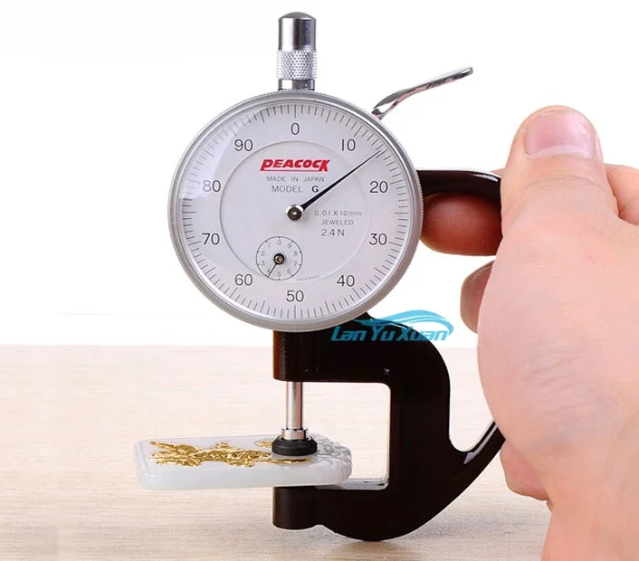 G-1A/2/3/4 thickness gauge Japanese peacock PEACOCK thickness skin leather film non-woven fabric G-type thickness gauge