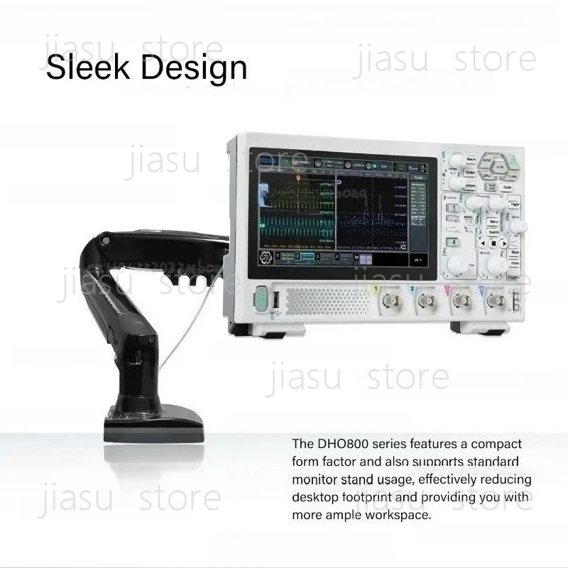 

Digital DHO804, 70MHz Bandwidth, 12-bit Vertical Resolution, Up to 1.25 GSa/s Sampling Rate