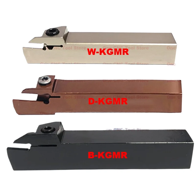 KGMR KGML Spring Steel External Grooving Turning Tool Holder CNC Slotting KGMR1616 KGMR2020 Carbide Inserts GMM 2020 3020 2520