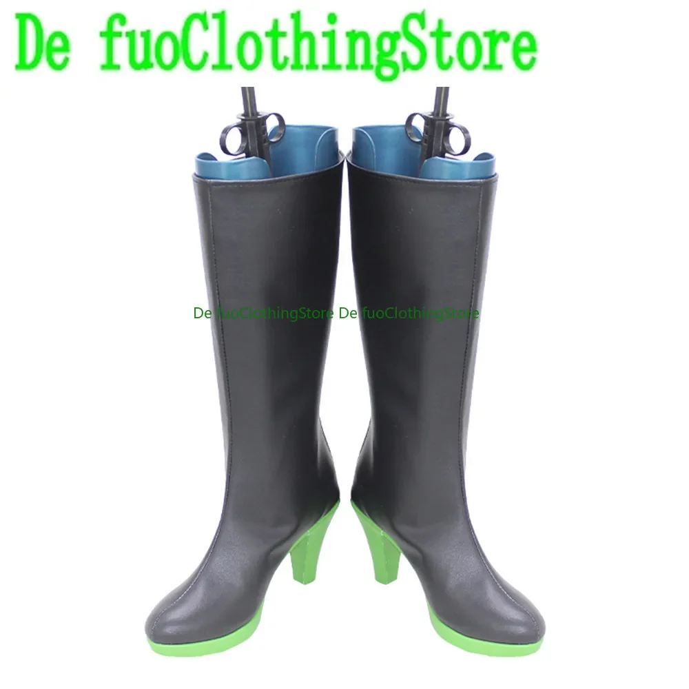 

Twisted-Wonderland Lilia Cosplay Shoes Boots Game Anime Halloween DefuoClothing Shoes Store