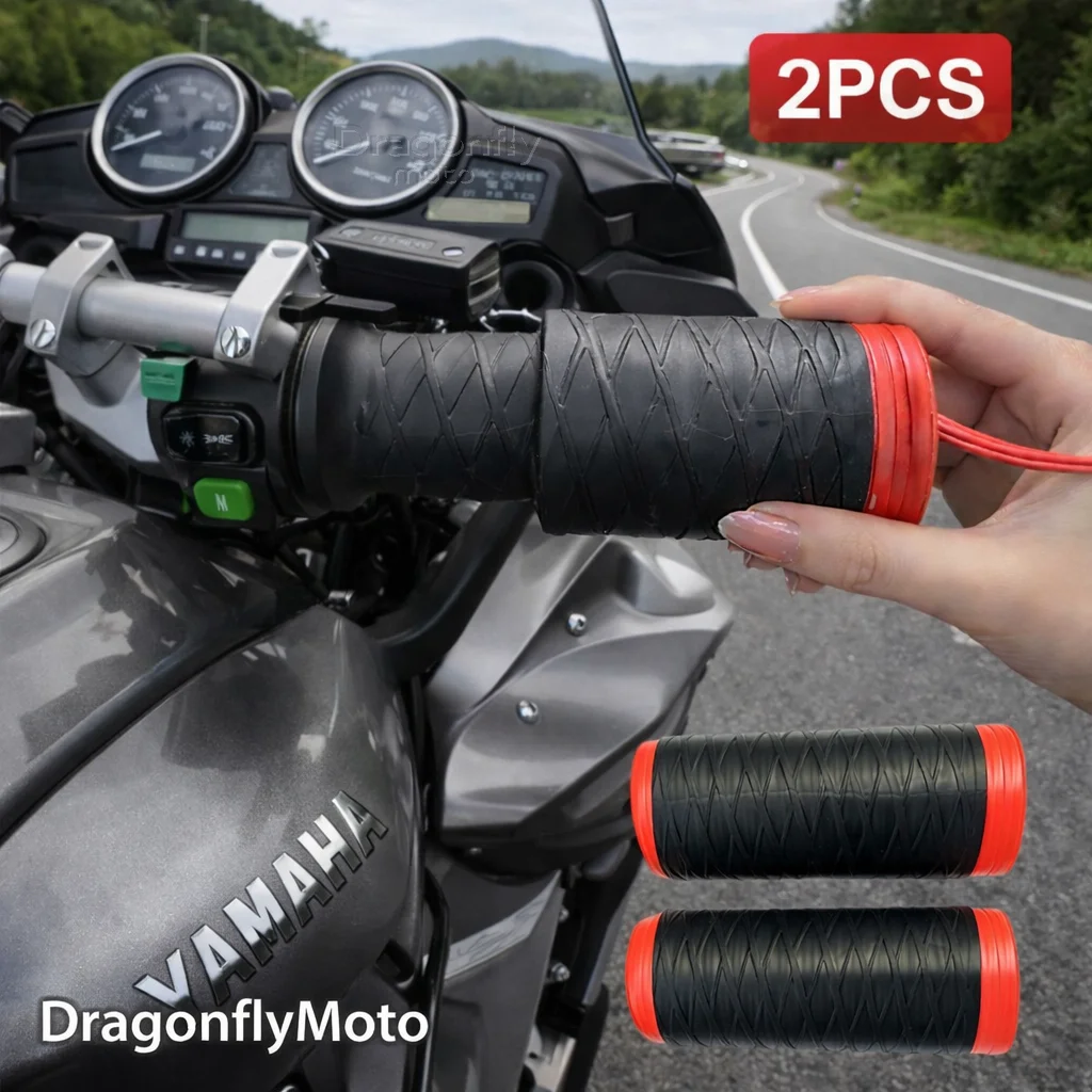 

Motorcycle Silicone Handlebar Cover For YAMAHA FJR 1300 FJR1300 FJR1200 2006- Self Shrinking Non-Slip Motorcycles Grip Covers