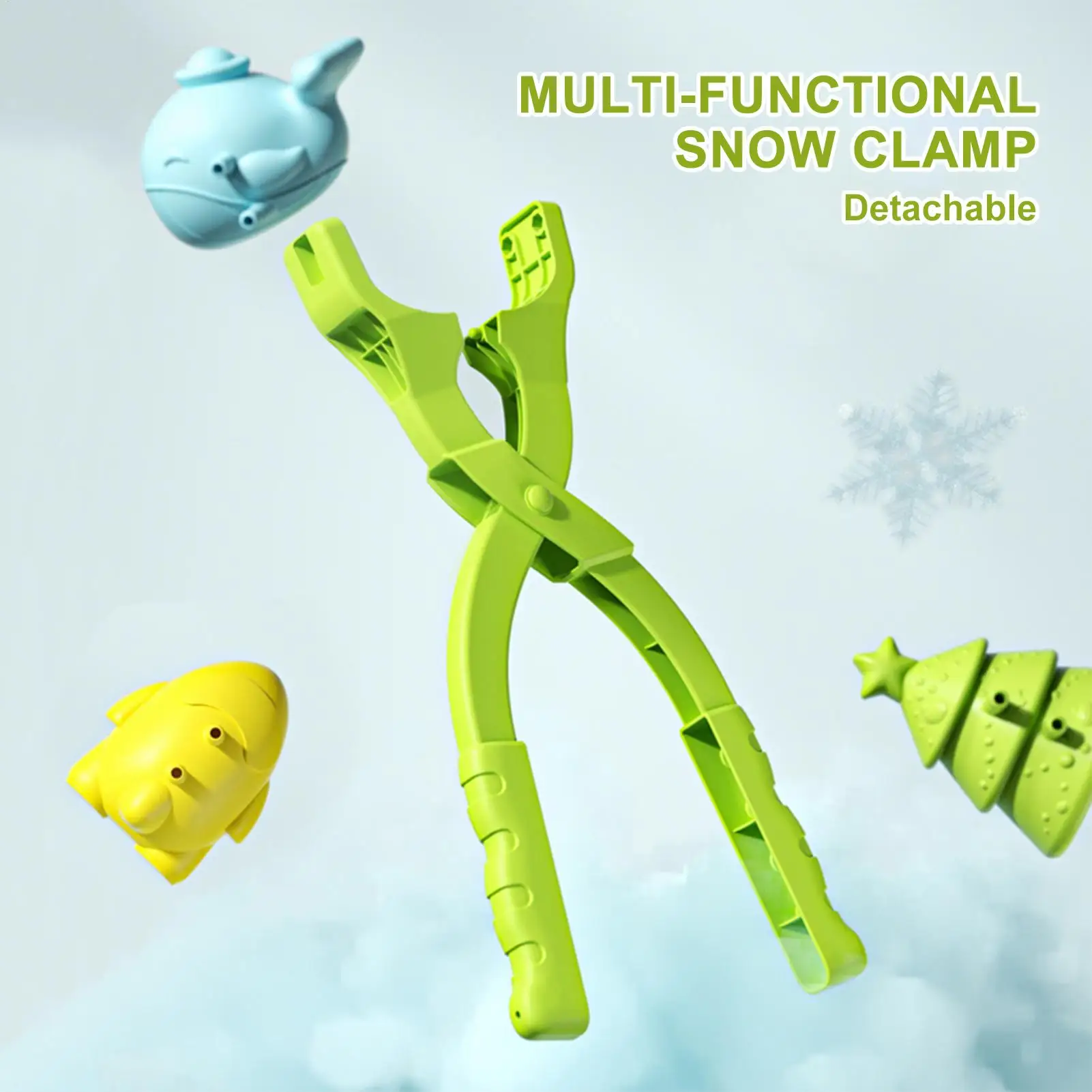 Sneeuwbalmaker Grappig winterbuitenspeelgoed Kinderen Wintersneeuw Speelspeelgoed Ball Maker voor buitenspellen Achtertuin Strandveranda