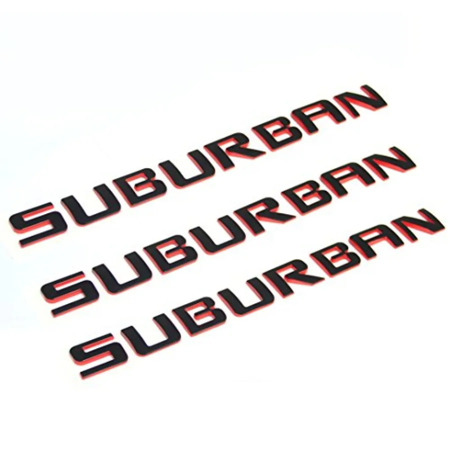 

Наклейки-эмблемы OEM Suburban, буква D, из ABS-пластика, совместимые с Suburban, глянцевые, блестящие.
