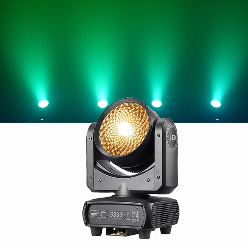 ไฟสปอตไลท์ LED 120วัตต์ RGBW 4 in 1 cob หลอดไฟหน้า PAR WASH DMX 512 RGB เติมแสงสำหรับดีเจดิสโก้โคมไฟงานปาร์ตี้