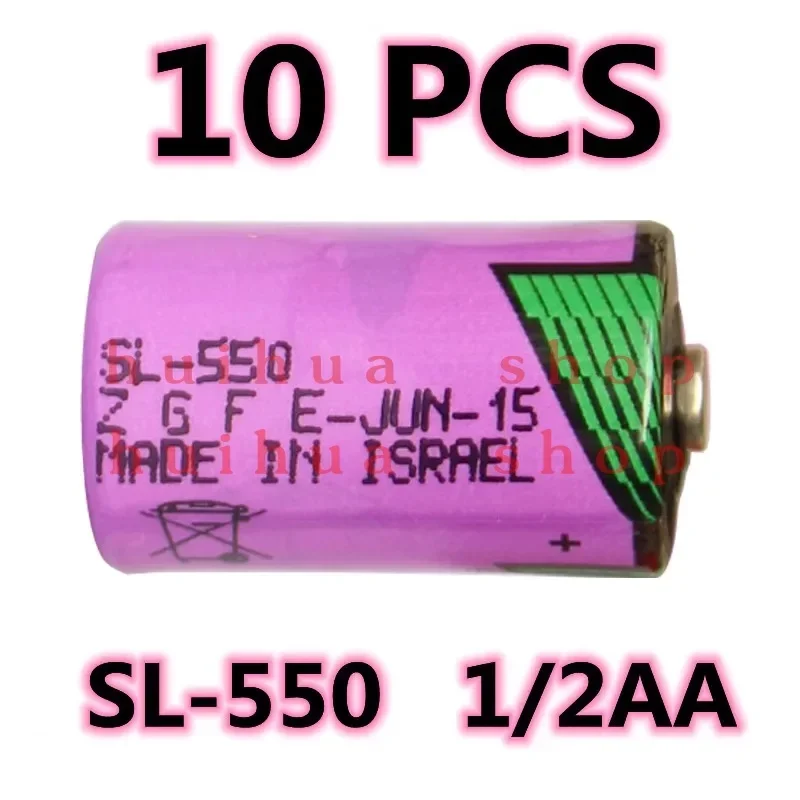 (NEW DATE) 10PCS Original NEW Battery For TADIRAN SL-550 1/2AA 3.6V PLC Batteries zm