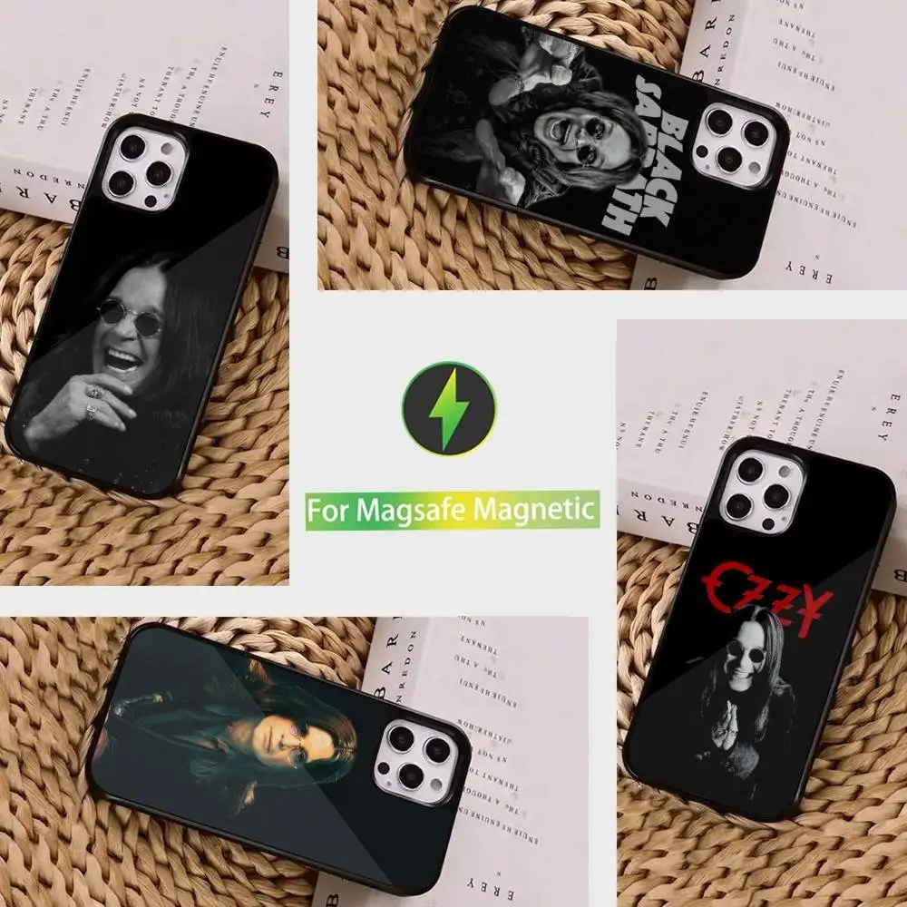 

O-Ozzy O-Osbourne Rock Singer Phone For iPhone 16,15,14,13,12,11,Pro,Max,Plus,Mini, Magsafe,Magnetic Wireless Charging Case