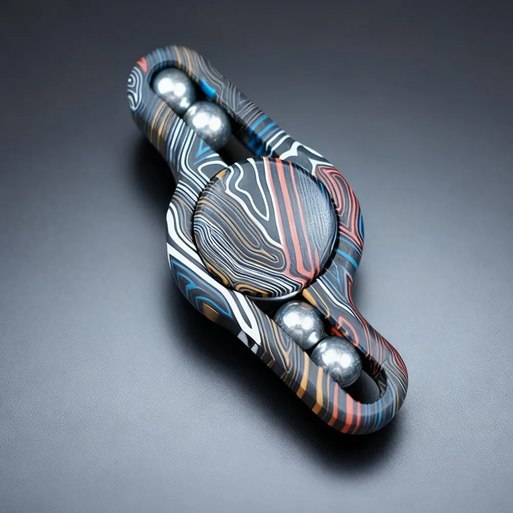 Kolorowy G10 Fidget Spinner Dwu-łopatkowy Spinner Antystresowy Wygodny w Użyciu Żyroskop Gadżety Redukujące Niepokój Zabawki Antystresowe dla Dorosłych