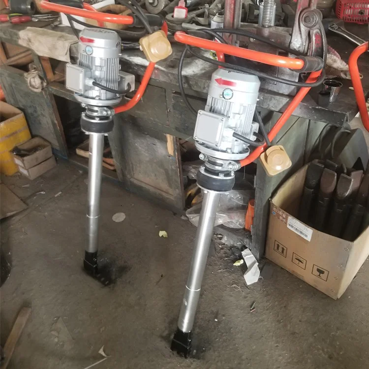 Hand-Held Portable Railway Impact Pick Vibrating Internal Combustion Tamper Rail Tamping Machine For Railway