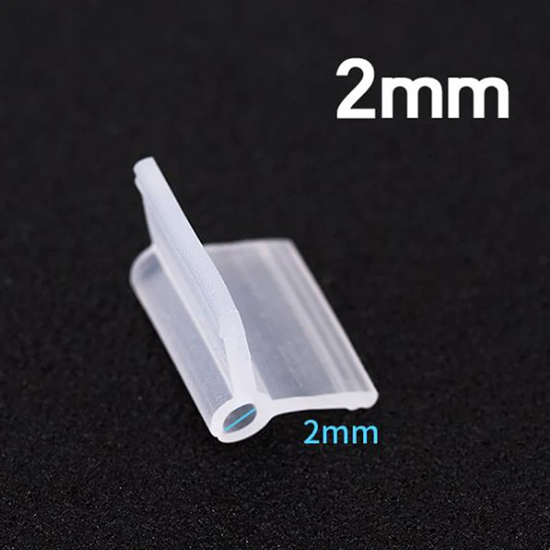 100pcs-pack Tuinbloem Plant Wijnstok Zaailingen Geënte Takken Clip Connector Bevestigingsmiddelen Plastic Clips Tuingereedschap