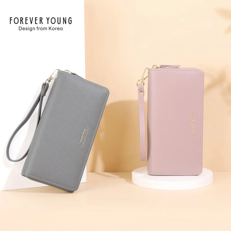 

Foreign Trade-Border Long Ladies Wallet Multi-Functional Long Purse Clutch Mobile Coin Purse Card Holder Wallet Advanced S