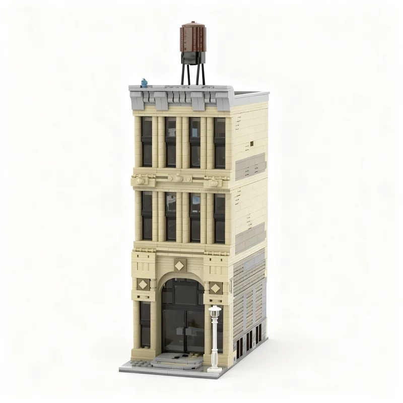 2904pcs MOC The News Newspaper Modular Model Building Blocks Construction Toy Christmas Gift Creative Education Brick Collection