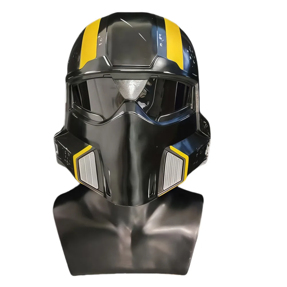 

Hell-divers Mask Helmet B-01 Full Head Resin Masks Halloween Costume Prop Masquerade Party Cosplay Accessories for Adult