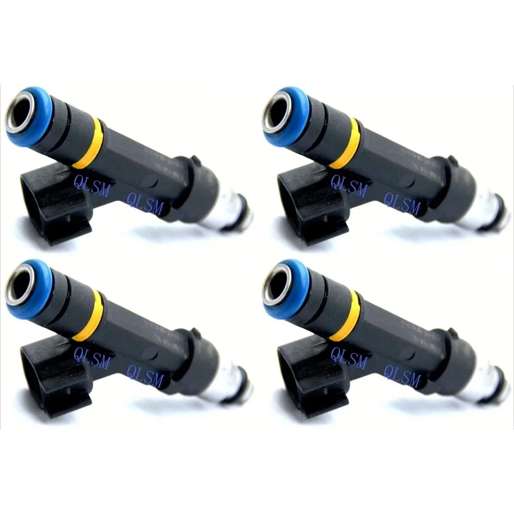 

4PCS FUEL INJECTOR FOR NISSAN MARCH MICRA NOTE 02 K12 E11 1.0 1.2 1.4 0280158013 Car Accessories