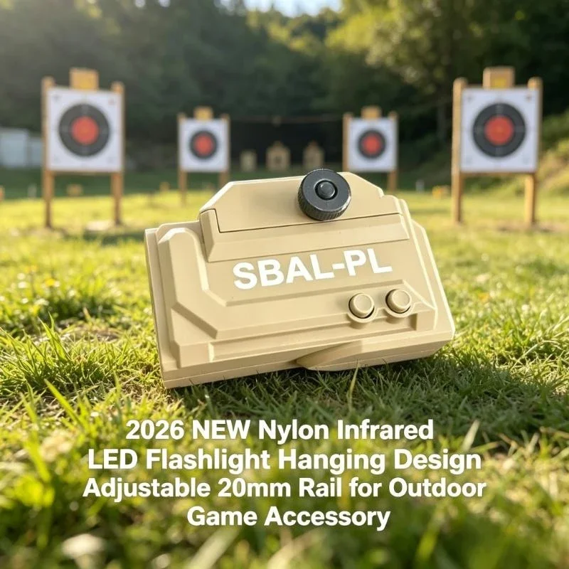 2026 NEW CS Game LED Laser Flashlight 20mm Picatinny Rail Nylon Holder for Airsoft Replica Toy Gun Accessory
