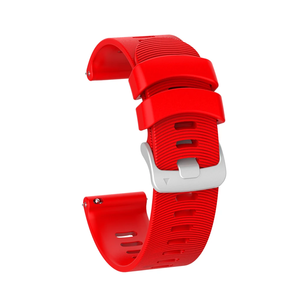 1Set Protective Skin Silicon Soft Case Cover Bumper  + Strap For Garmin Forerunner 245 Smart Watch Straps Wristband Belt