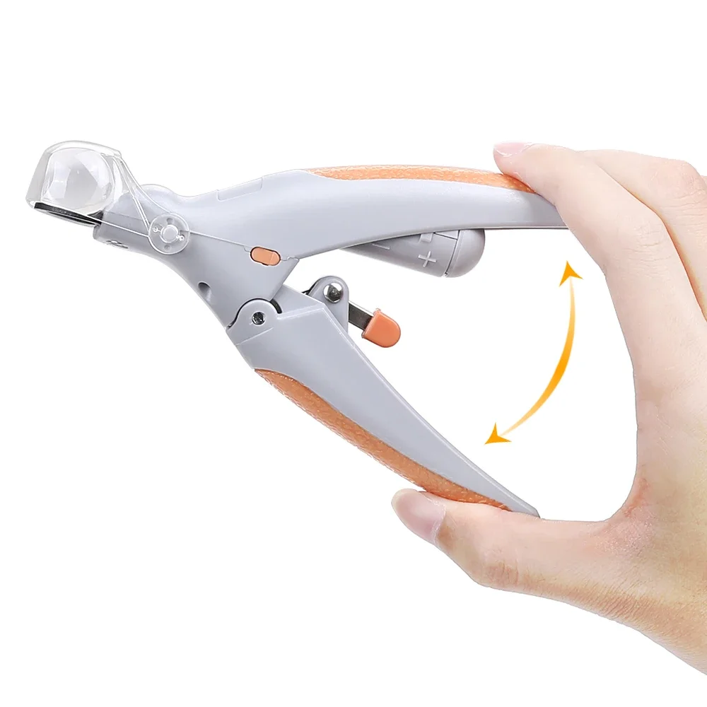 Professional Pet Nail Clipper with LED Light Dog Cat Groomin Tool Scissors Nail Toe Claw Scissors Trimmer Animal Pet Supplies